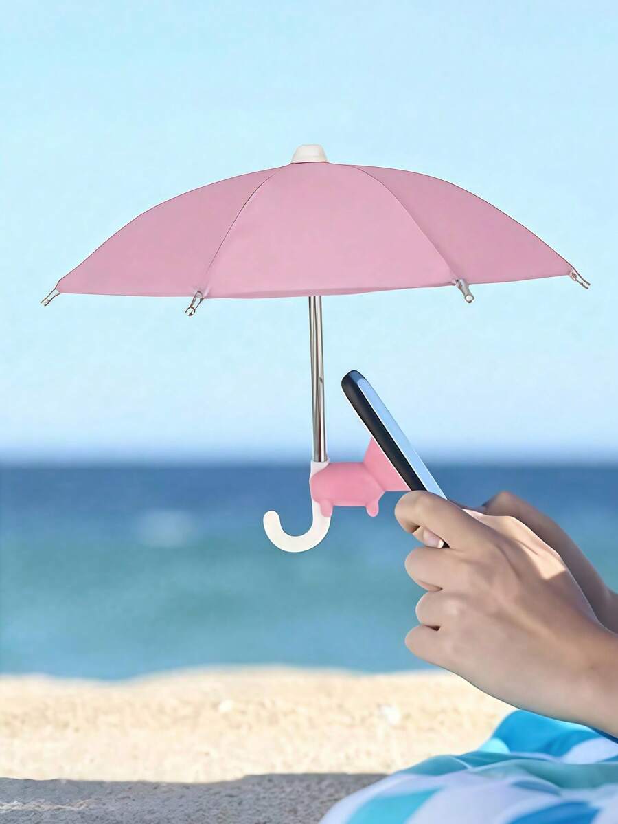 Mini Parasol Pour Téléphone. .مظلة الهاتف الذكية